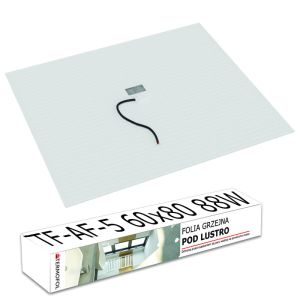 Folia grzewcza pod lustro 54x80cm 88W